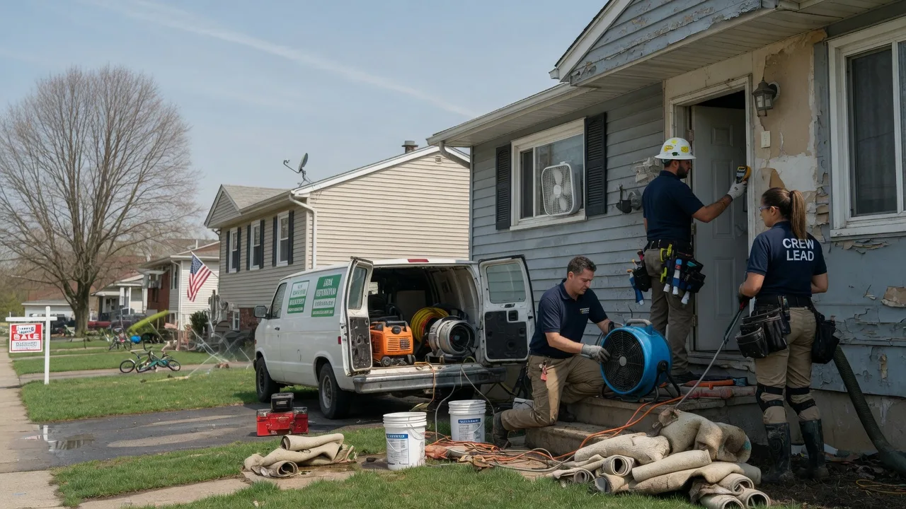 Flood Cleanup in Redwood City, CA near me